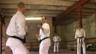 Shotokan Karate  Kumite Sparring Black Belt Exam [upl. by Nahallac441]