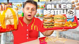 Ich ESSE ALLE MCDONALDS PRODUKTE in 24 STUNDEN🍔😰ES GIBT SO VIELE😨 [upl. by Balbur]