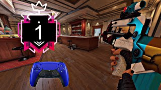 THE BEST 1 CONTROLLER NO RECOIL Settings on Operation DEEP FREEZE Rainbow Six Siege PS5Xbox [upl. by Balough]