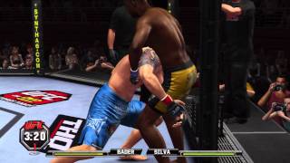 Anderson Silva vs Ryan Bader [upl. by Aigroeg]