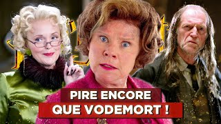 TOP 7 des PIRES PERSONNAGES dans HARRY POTTER [upl. by Acsisnarf]