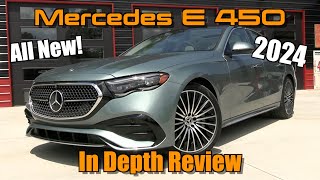 2024 MercedesBenz E450 4MATIC Start Up Test Drive amp In Depth Review [upl. by Savdeep458]