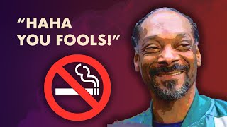 SNOOP DOGG GOES SMOKELESS The Greatest Marketing Prank of 2023 [upl. by Marcella456]