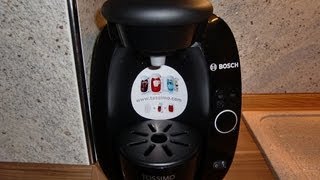 Bosch Tassimo Demo Kaffee coffee Latte Macchiato Espresso Milchkaffee Tee tea Cappuccino [upl. by Amzu]