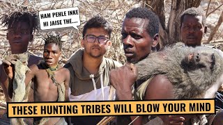 48 HOURS HUNTING BABOONS WITH LAST TRUE HUNTING TRIBE OF THE WORLD [upl. by Akselav]