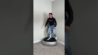 Vibration Plate Weight Loss  Laura Mini Workout on Power Plate My7 [upl. by Butch534]