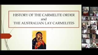 Who are the Lay Carmelites Carmelite Conversation hosted by The Carmelite Centre Melbourne Nov2023 [upl. by Laynad]