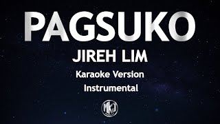 Pagsuko Jireh Lim Karaoke Version High Quality Instrumental [upl. by Obla]