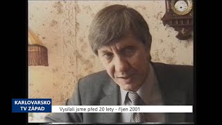 2001 – Cheb Západočeské divadlo slaví 40 výročí založení TV Západ [upl. by Nilerual]