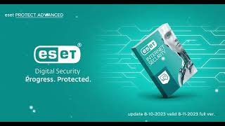 ESET NOD32 ANTIVIRUS Free Trial License activation key for 30 days  October 07 2023 [upl. by Olympie]