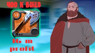 400K BUILD 16M PROFIT  Albion Online SOLO PVP Battle axe [upl. by Puri]