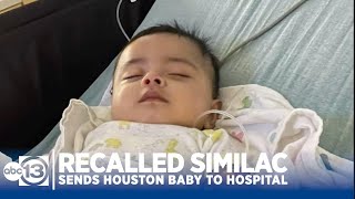 Houston baby hospitalized after using recalled Similac formula [upl. by Cita573]