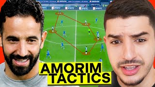 Learning Ruben Amorims UNIQUE Tactics [upl. by Sherie350]