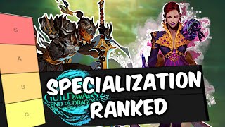 Ranking ALL New Elite Specs  GW2 End of Dragons [upl. by Sillsby273]