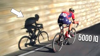 Vincenzo Nibalis GENIUS Descent off the Poggio  Milano Sanremo 2018 [upl. by Noirda356]