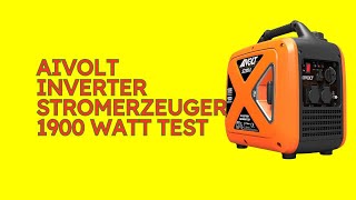 AIVOLT Inverter Stromerzeuger 1900 Watt Test KURZ amp KOMPAKT Zusammengefasst [upl. by Yren]