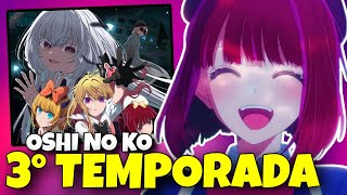 OSHI NO KO 3 TEMPORADA  VAI LANÇAR NA PRIME VIDEO [upl. by Farmann54]