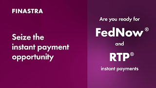 Seize the instant payments opportunities in the US with Finastra Payments To Go [upl. by Naujled]