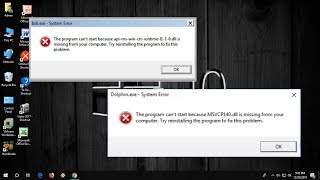 Fix kernel32dll error or missing to Windows 7 8 Vista XP 10 [upl. by Hulen]