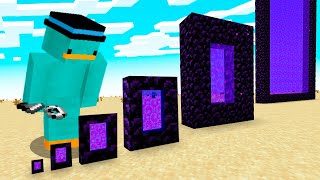 Cuál Es el Portal más PEQUEÑO en Minecraft [upl. by Elisha]