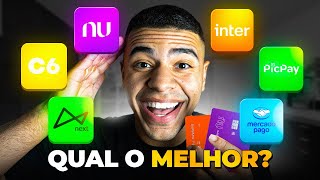 TOP 5 MELHORES BANCOS DIGITAIS PARA MENORES DE IDADE [upl. by Annauj]