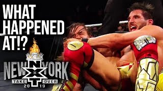 WHAT HAPPENED AT WWE NXT TakeOver New York [upl. by Oralie]