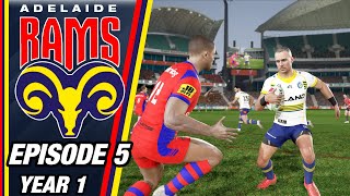 Hes a heartbreaker  Adelaide Rams Career Mode  Episode 5 [upl. by Florian]