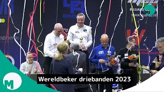 Dick Jaspers wint Worldcup Driebanden Veghel 2023 [upl. by Naryb]