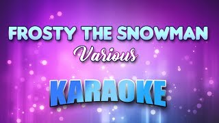 Frosty The Snowman Karaoke amp Lyrics [upl. by Ginzburg]