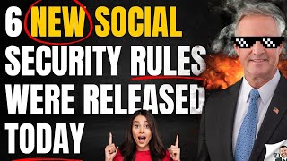 6 New Social Security Rules Released Today [upl. by Archle]