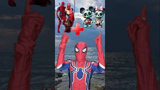 Deadpool and DeadpoolGirl  Mickye and Minnie Mouse EXE  Marvel Animation [upl. by Esyla919]