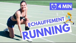 Echauffement Running 4 MIN [upl. by Eanert]