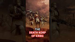 Who Are The Death Korp of Krieg  Warhammer 40k Lore Explained warhammer40k [upl. by Hoxie]