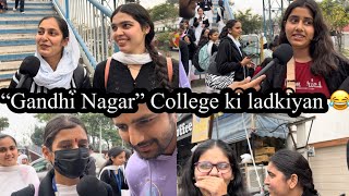 “Gandhi Nagar” College ki ladkiyan 😂  WHAT IS THE FULL FORM OF “INDIA” 🇮🇳 [upl. by Ative]