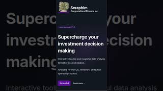 Seraphim Computational Finance [upl. by Estus]