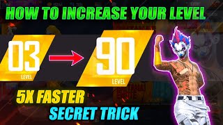 How To Increase Your Level Very Fast🔥  Garena Free Fire 24kGoldn  Mood ❤️  FreeFire Highlights [upl. by Ecirpac]