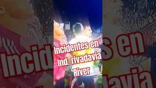 INCIDENTES EN INDEPENDIENTE RIVADAVIA vs RIVER PLATE river villa incidentes goles [upl. by Aihsekal980]