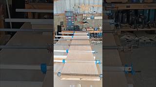 Oak Benchtop Glue Up [upl. by Eelra]