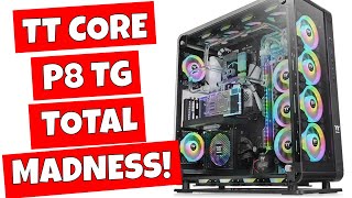 Insane PC Case Thermaltake Core P8 TG Make Something Special [upl. by Davena]