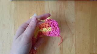 Textured Dishcloth Crochet Tutorial [upl. by Kcirrej]