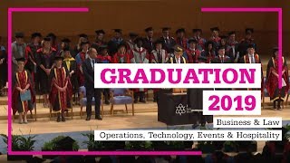 Graduation 2019  Operations Technology Events amp Hospitality [upl. by Julienne]