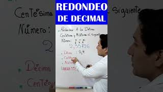 Redondeo De DecimalesRETO 35shorts shorts [upl. by Drofiar]