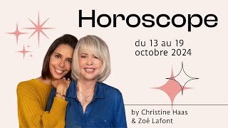 Horoscope du 13 au 19 octobre 2024 🥨 par Christine Haas astrologue [upl. by Flossi406]