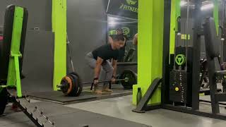 140kg Pause Deadlift for 3 reps [upl. by Dijam]