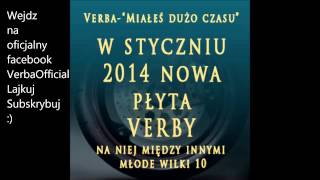 Verba  Miałeś dużo czasu  Zapowiedz nowej płyty Verby premiera styczeń 2014  tekst ponizej [upl. by Alissa363]