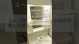 洗面台交換の費用相場［目安を知ってリフォーム計画を立てよう］リフォーム 洗面化粧台 洗面化粧台リフォーム [upl. by Eiramnerual]