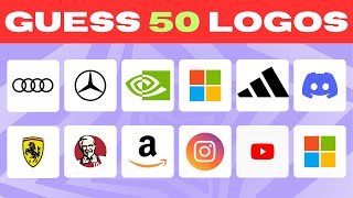 CAN YOU GUESS THE MOST FAMOUS LOGOS 🔥🤔  ULTIMATE LOGO QUIZ CHALLENGE 🏆🎉 [upl. by Hultin85]