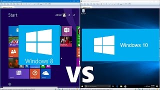 Comparing Windows 10 to Windows 81 [upl. by Mad184]