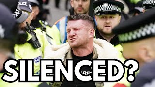 Tommy Robinson Arrested Under AntiTerrorism Laws [upl. by Aizek]