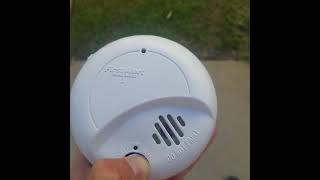 First Alert 9120b Smoke Alarm Test [upl. by Irej998]